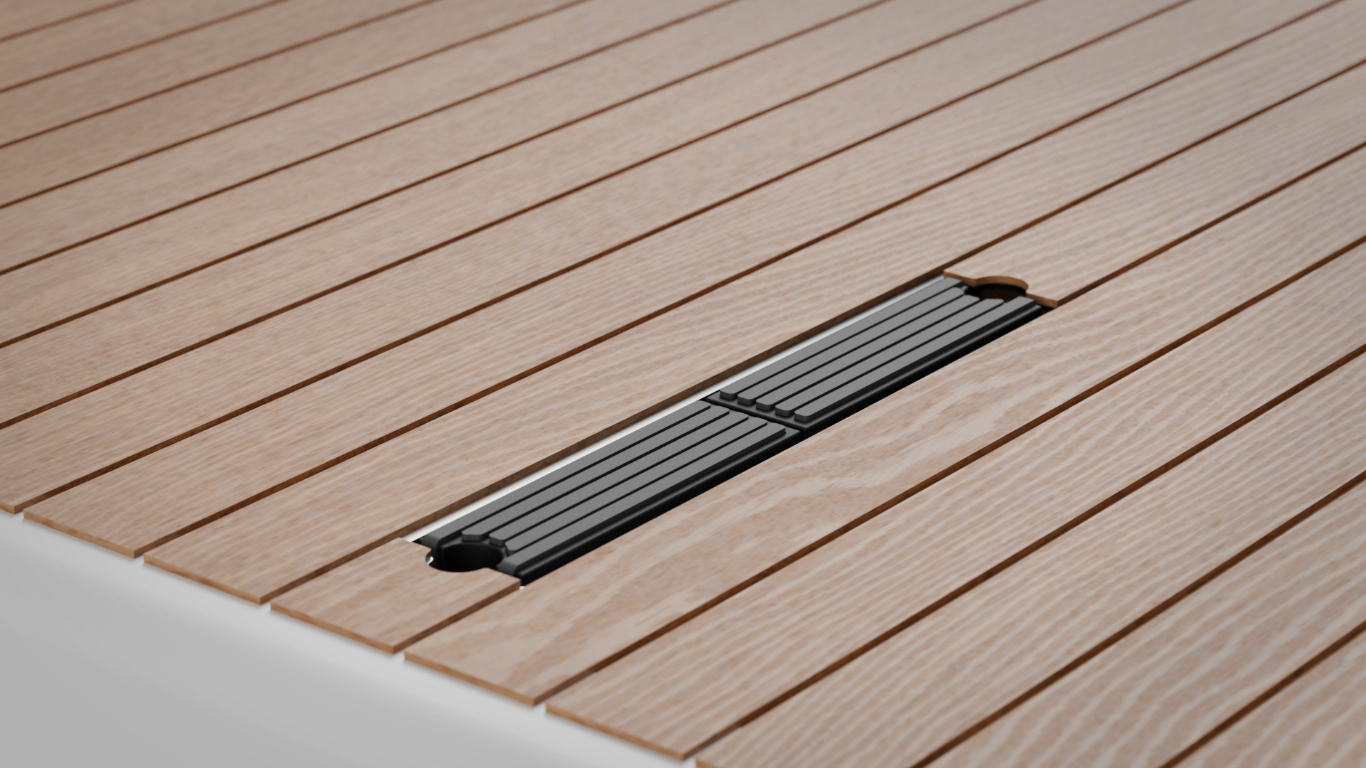 integrated Dinghy-Chocks